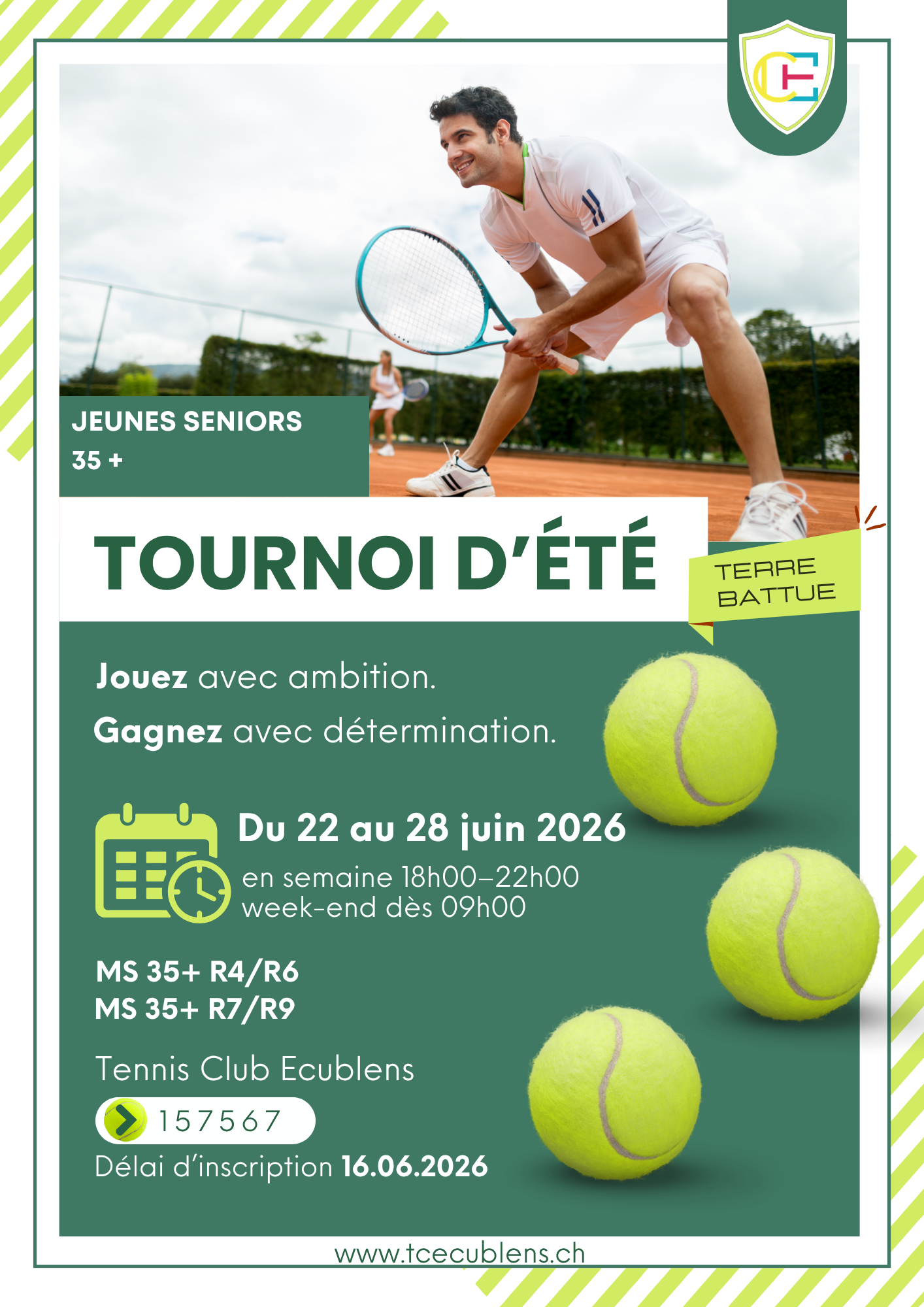 Tournoi Jeunes Seniors 35+