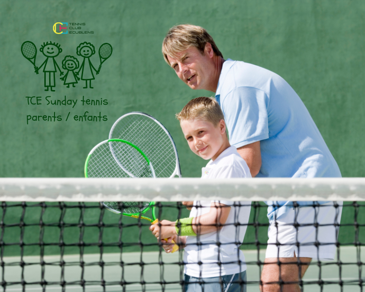 TCE Sunday Tennis – Parents & Enfants